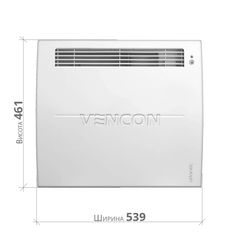 Электрический конвектор Atlantic Altis Eco Boost 2 CHG-BD1 1000