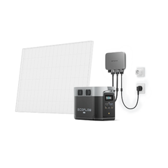 Комплект EcoFlow PowerStream – микроинвертор 600W и зарядная станция Delta Max