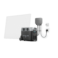 Комплект EcoFlow PowerStream – микроинвертор 800W + зарядная станция Delta Pro