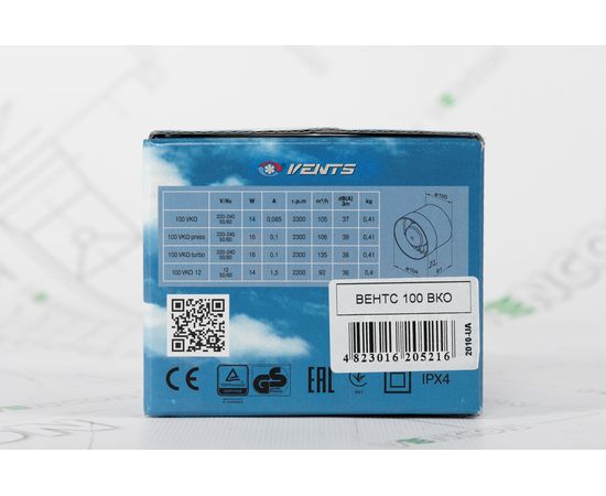 Канальний вентилятор Вентс 100 ВКО, зображення 6