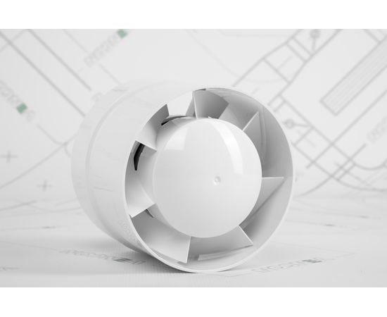 Канальний вентилятор Вентс 100 ВКО Л турбо, зображення 4