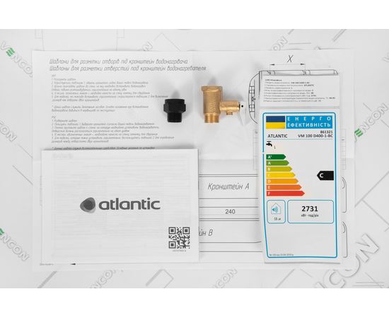 Бойлер Atlantic Steatite Ego VM 100 D400-1-BC, изображение 10