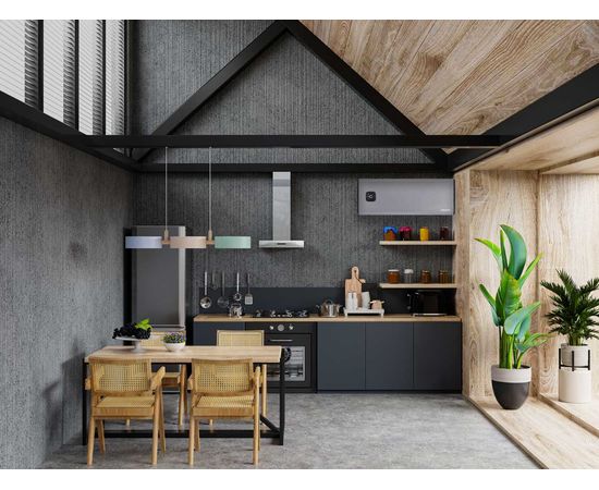 Водонагрівач Atlantic Vertigo Steatite WI-FI 100 ES-MP0802F220-S WD (2250W) silver, зображення 6