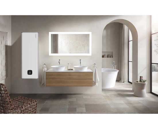 Водонагрівач Atlantic Vertigo Steatite WI-FI 100 ES-MP0802F220-S WD (2250W) white, зображення 6