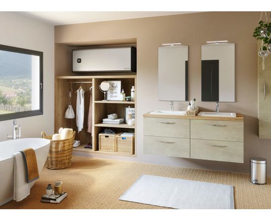 Водонагрівач Atlantic Vertigo Steatite WI-FI 80 ES-MP0652F220-S WD (2250W) silver, зображення 6