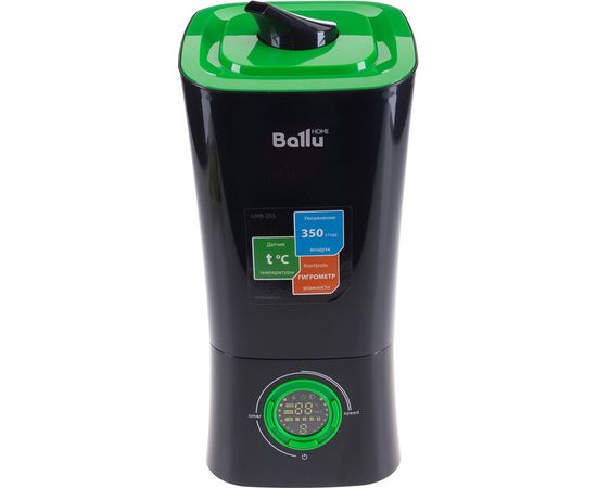 Увлажнитель воздуха Ballu UHB-205 Black/Green, изображение 4