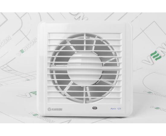 Вытяжной вентилятор Blauberg Aero Still 125 H, изображение 2