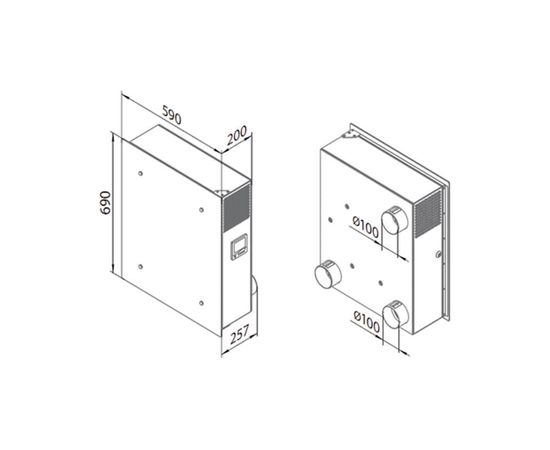 Рекуператор Blauberg Freshbox 100, изображение 2
