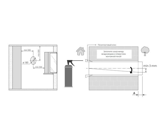 Рекуператор Blauberg Vento Expert A100-1 S10 W V.2, изображение 4