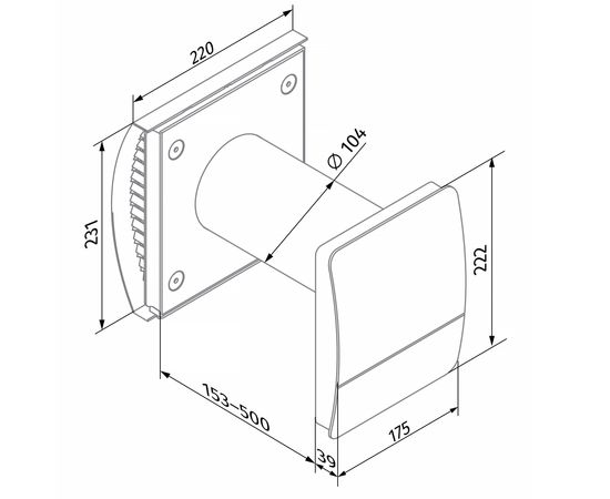 Рекуператор Blauberg Vento Expert A30 W V.2, зображення 3