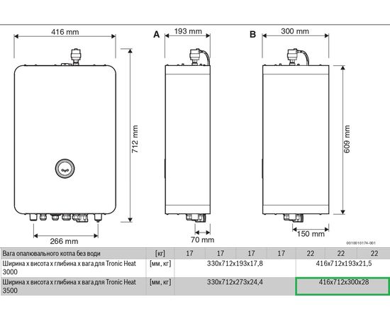 Электрический котел Bosch Tronic Heat 3500 24 ErP (7738504949), изображение 5