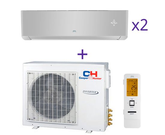 Комплект мультисплит системы Cooper&Hunter CHML-U18RK2 + CH-S09FTXAM2S-SC(I)*2шт.