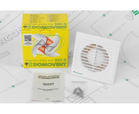 Вытяжной вентилятор Домовент 100 С1, изображение 8