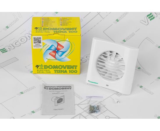 Вытяжной вентилятор Домовент 100 Тиша В, изображение 8