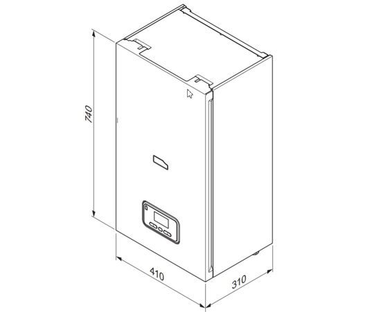 Електричний котел Protherm Скат 24KE/14 (6+6+6+6 кВт), зображення 5