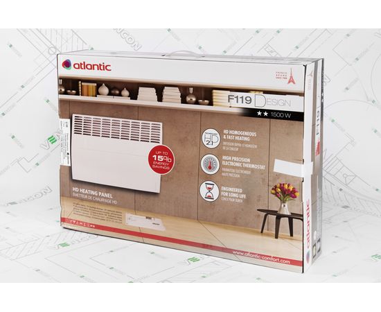 Электрический конвектор Atlantic F119 CMG TLC/M2 1500, изображение 7