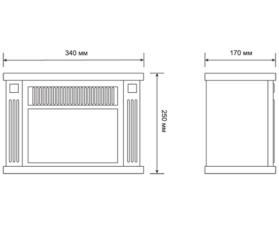 Электрокамин Electrolux EFP/M-5012W, изображение 2