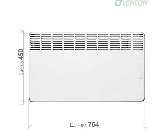 Електричний конвектор Atlantic F17 Essential CMG BL-meca 2000