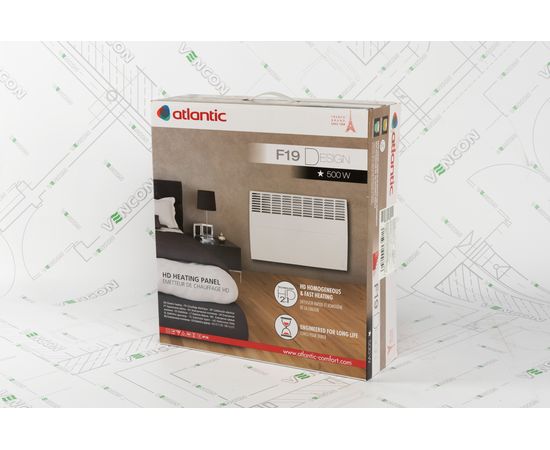 Електричний конвектор Atlantic F19 CEG BL-Meca/M2 500, зображення 9