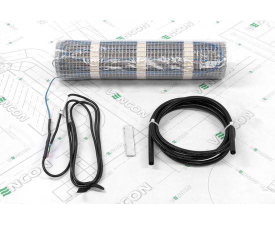 Електрична тепла підлога Ensto FinnMat EFHFM130.15, зображення 2