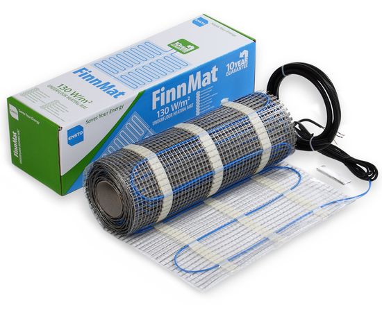 Електрична тепла підлога Ensto FinnMat EFHFM130.9