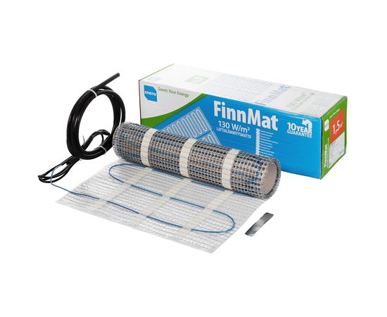 Електрична тепла підлога Ensto FinnMat EFHFM130.15