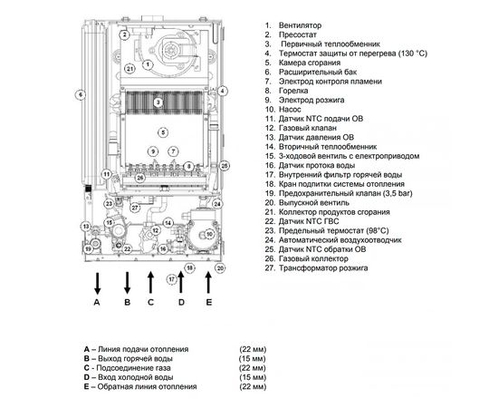 Газовий котел Protherm Рысь Lynx Condens 24, зображення 4
