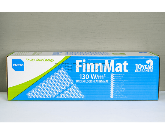 Електрична тепла підлога Ensto FinnMat EFHFM130.10, зображення 3
