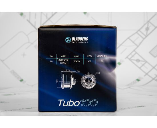 Канальный вентилятор Blauberg Tubo 100, изображение 6