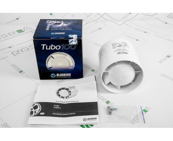 Канальный вентилятор Blauberg Tubo 100, изображение 7