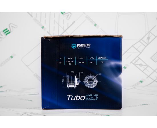 Канальный вентилятор Blauberg Tubo 125, изображение 6