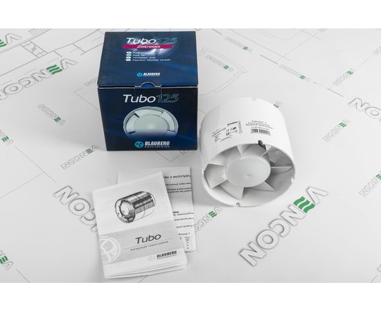 Канальный вентилятор Blauberg Tubo 125 T, изображение 7