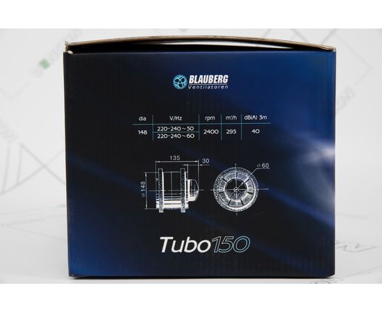 Канальный вентилятор Blauberg Tubo 150, изображение 6