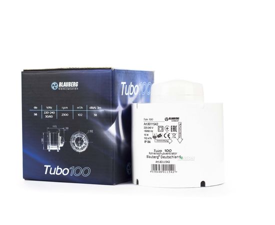 Канальний вентилятор Blauberg Tubo Plus 100, зображення 10