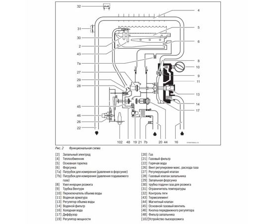 Газова колонка Bosch Therm 4000 O WR 10-2 P (7701331615), зображення 6