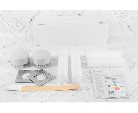 Рекуператор Mitsubishi Electric Lossnay VL-100EU5-E, зображення 23