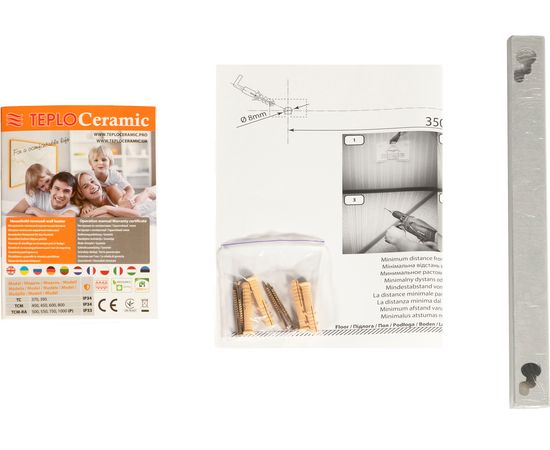 Панельний обігрівач Teploceramic TCM 600 697771, зображення 7
