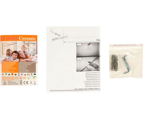 Панельный обогреватель Teploceramic TC 395 черный, изображение 3