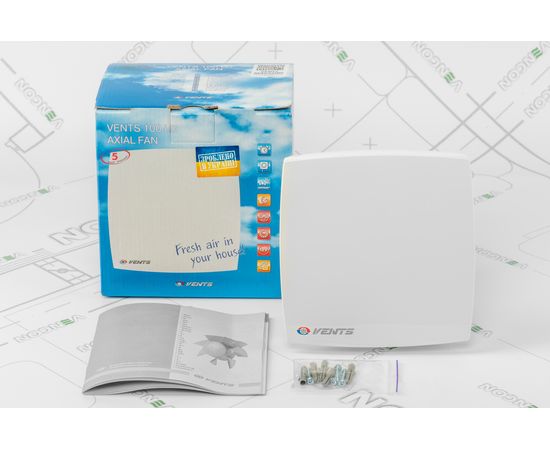 Витяжний вентилятор Вентс 100 ЛД, зображення 9