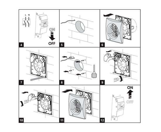 Вытяжной вентилятор Вентс 100 Силента-С, изображение 13