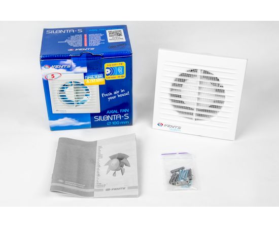 Вытяжной вентилятор Вентс 100 Силента-С, изображение 6