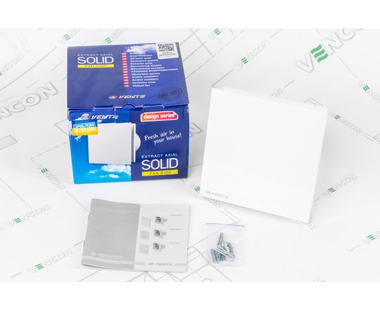 Вытяжной вентилятор Вентс 100 Солид, изображение 10