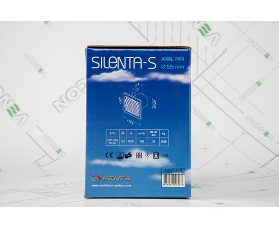Витяжний вентилятор Вентс 125 Сілента-С, зображення 7