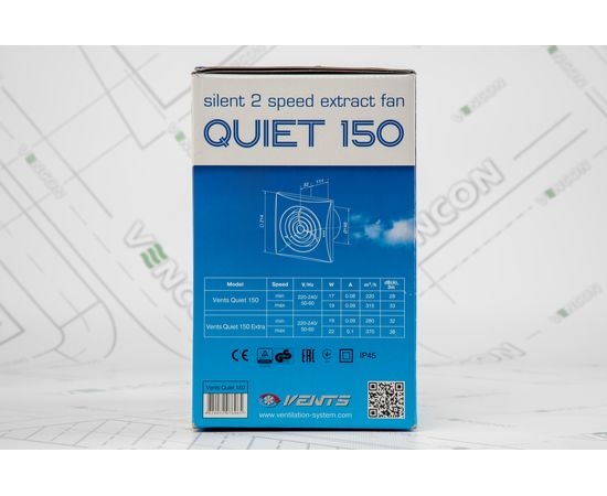 Вытяжной вентилятор Вентс 150 Квайт, изображение 6
