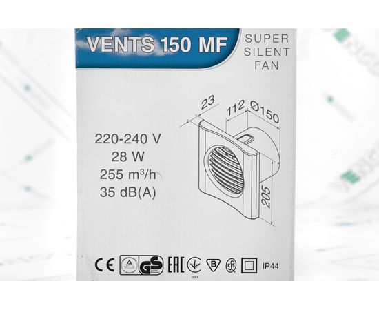 Вытяжной вентилятор Вентс 150 МФ, изображение 7