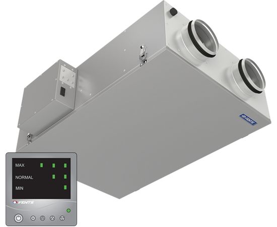 Припливно-витяжна установка Вентс ВУЕ2 250 П ЕС