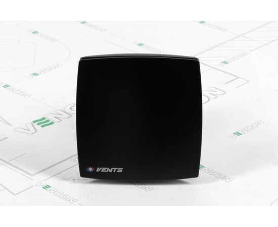 Вытяжной вентилятор Вентс 100 ЛД черный, изображение 4