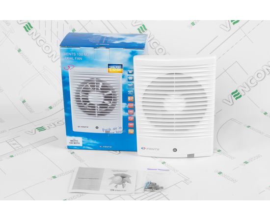 Вытяжной вентилятор Вентс 100 М3ТН, изображение 7