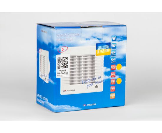 Вытяжной вентилятор Вентс 100 МА Л Турбо, изображение 8