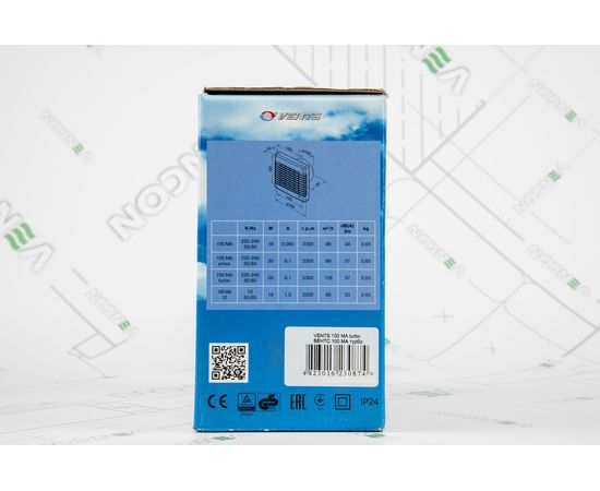 Вытяжной вентилятор Вентс 100 МА Турбо, изображение 6